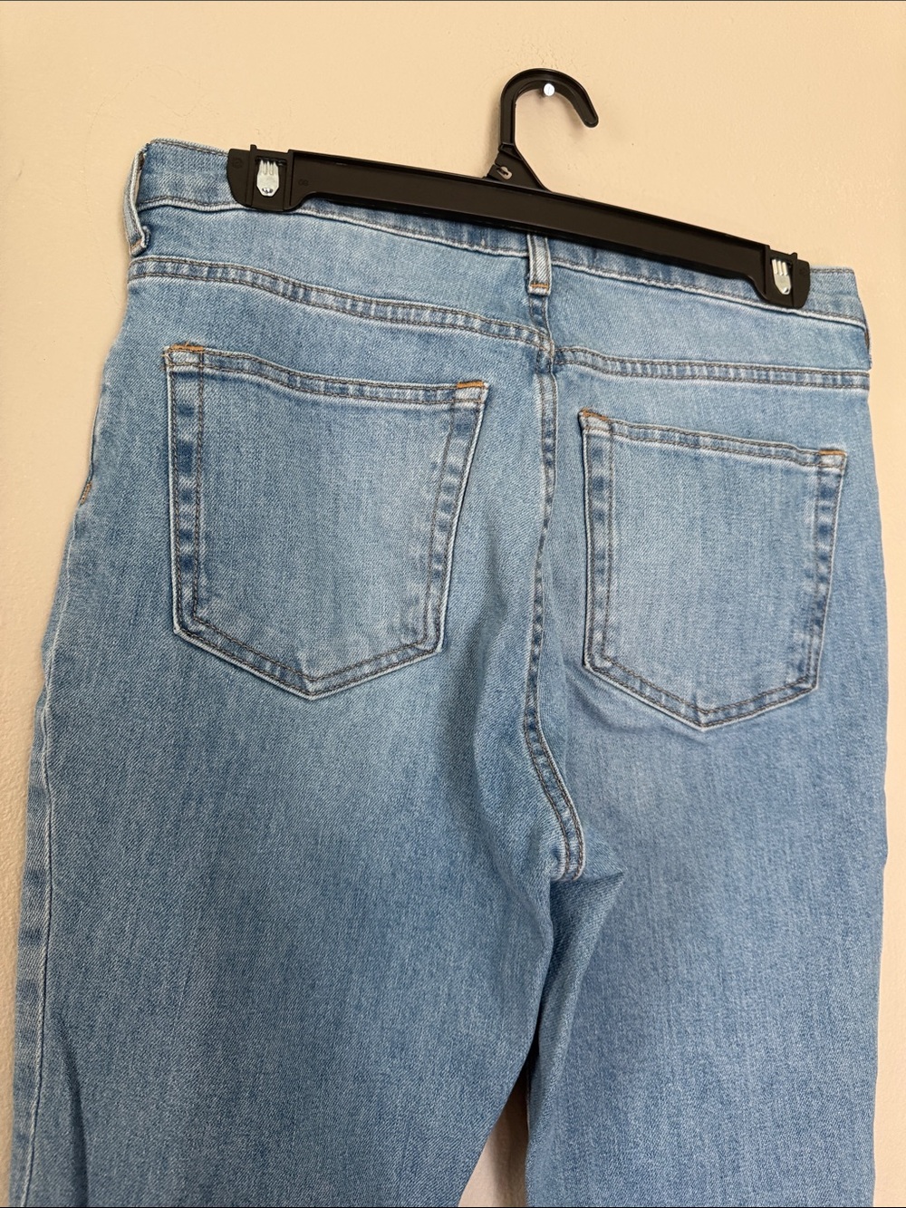 Everlane Light Blue Women's High-Rise Straight Jeans 28 regular - Picture 5 of 6